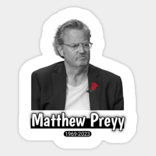 Matthew Preyy Sticker